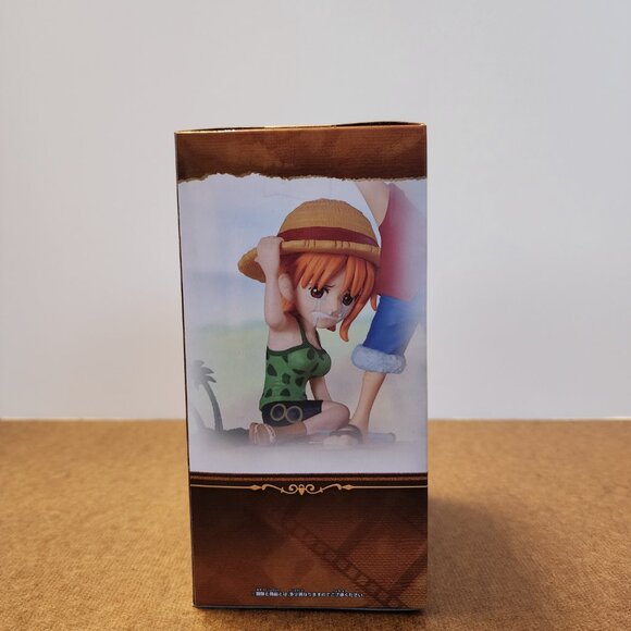 New Banpresto WCF One Piece Log Stories Luffy & Nami Figure Japan 7cm - Picture 4 of 7